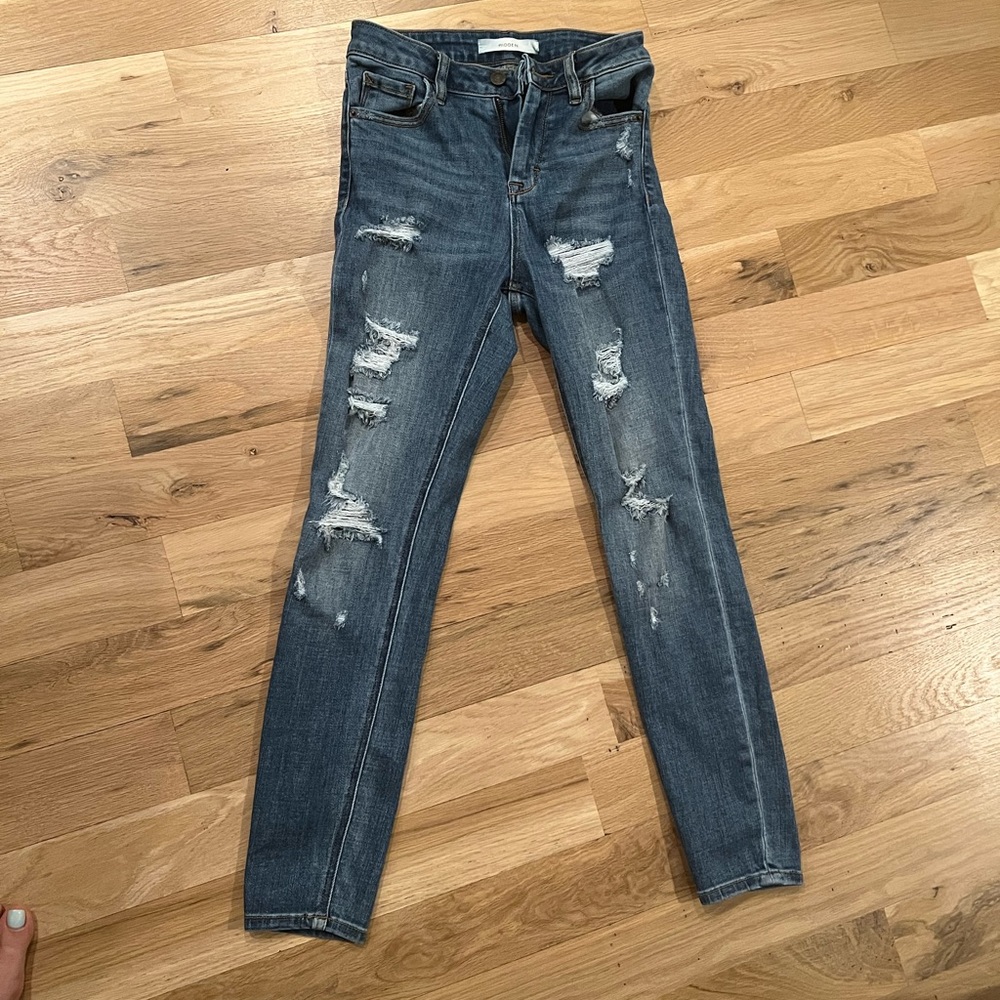 Hidden skinny jeans
